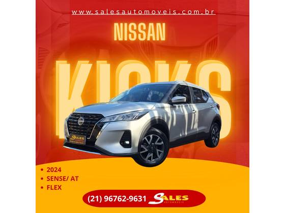 NISSAN KICKS 1.6 16V FLEXSTART SENSE XTRONIC NISSAN KICKS 1.6 16V FLEXSTART SENSE XTRONIC